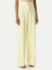 Maryley Spodnie materiałowe 26EB680/43LE Żółty jasny Regular Fit. Żółte spodnie materiałowe damskie Maryley, bez wzorów, z materiału. Za 279.99 zł.
