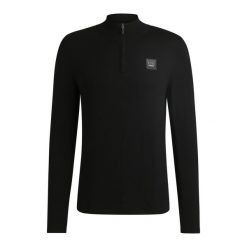 Bluza jeździecka Boss Equestrian Rouven. Czarne bluzy bez kaptura męskie BOSS EQUESTRIAN, m, z bawełny. Za 823.50 zł.