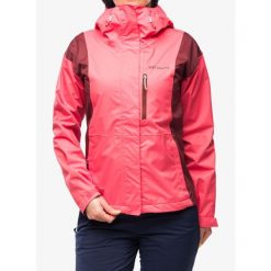 Kurtka przeciwdeszczowa damska Columbia Hikebound Jacket. Czerwone kurtki damskie Columbia, bez kaptura. Za 350.99 zł.