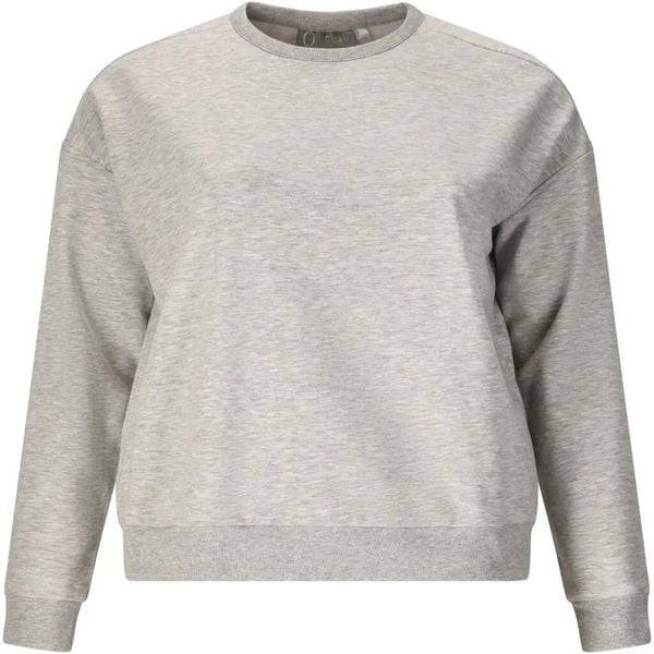 Damska bluza z okrągłym dekoltem Q Sportswear Ingelina. Szare bluzy bez kaptura damskie ENDURANCE Q, plus size, z bawełny. Za 228.50 zł.