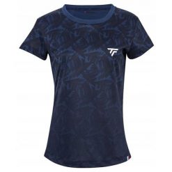 Koszulka T-Shirt tenisowa damska Tecnifibre X-Loop Tee. Niebieskie t-shirty damskie TECNIFIBRE, bez wzorów, bez kołnierzyka. Za 249.00 zł.