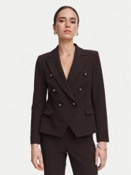 Rinascimento Marynarka CFC0131080003 Brązowy ciemny Regular Fit. Brązowe marynarki i żakiety damskie RINASCIMENTO, xl, bez wzorów, z syntetyku. Za 750.99 zł.