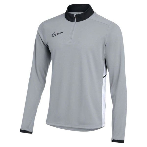 Bluza dresowa sportowa męska Dri-Fit Academy 25 Drill Top. Szare bluzy sportowe męskie Nike, bez wzorów, z dresówki, sportowe, bez kołnierzyka, bez ramiączek. Za 179.99 zł.