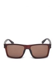 Quiksilver Okulary przeciwsłoneczne QS-MA-007-SS25 Brązowy. Brązowe okulary przeciwsłoneczne męskie Quiksilver, z tworzywa sztucznego. Za 49.99 zł.