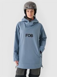 Жіночий softshell для сноуборда мембрана 5000 - темно-синій. Bluzy z kapturem damskie 4f, m, bez wzorów, z softshellu, bez kaptura. Za 3,999.90 zł.