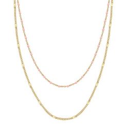 EASTSIDE Łańcuszek Stal nierdzewna Żółte złoto Naszyjniki 1 ct Damski. Żółte naszyjniki damskie Eastside, pozłacane. Za 169.99 zł.