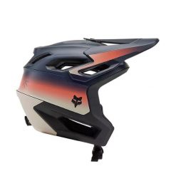 Kask MTB Dropframe Pro - Nocna Niebieska. Niebieskie koszule nocne damskie Fox Racing, bez wzorów, z materiału. Za 1,080.45 zł.