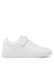 Champion Sneakersy Rebound 2.0 Low B Ps S32414-CHA-WW009 Biały. Białe buty sportowe chłopięce CHAMPION, ze skóry, bez zapięcia. Za 109.99 zł.