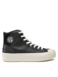 Pepe Jeans Trampki PLS31576 Czarny. Czarne trampki i tenisówki damskie Pepe Jeans, bez wzorów, z jeansu. Za 199.99 zł.