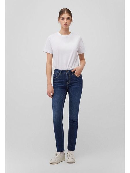 MAVI Dżinsy - Skinny fit - w kolorze granatowym rozmiar: W30/L32. Niebieskie jeansy damskie MAVI, z podwyższonym stanem. Za 119.95 zł.