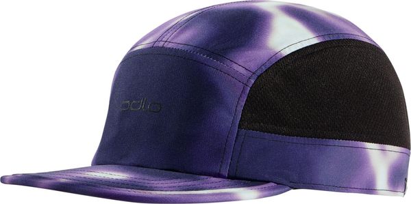 Czapka z daszkiem Odlo PERFORMANCE LIGHT PRINT Cap. Fioletowe czapki męskie Odlo, bez wzorów, z materiału. Za 206.45 zł.