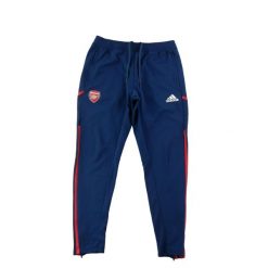 Second life - Spodnie dresowe męskie Premier League Arsenal Adidas - Jak nowy. Niebieskie spodnie sportowe męskie Adidas, z dresówki. Za 127.76 zł.