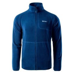 Bluza Polarowa Męska Camolin. Niebieskie bluzy bez kaptura męskie Hi-tec, m, z polaru. Za 129.99 zł.