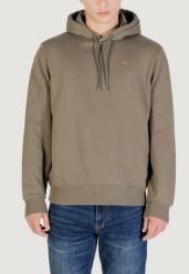 Bluza Mężczyzna NAPAPIJRI BALIS HOOD. Zielone bluzy z kapturem męskie Napapijri, m, z bawełny. Za 299.05 zł.