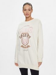 Guess Bluza Graphic V4RQ11 K68I0 Écru Regular Fit. Bluzy bez kaptura damskie Guess, xs, z bawełny. Za 199.99 zł.