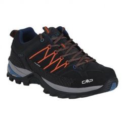 Buty trekkingowe męskie CMP Rigel Low Trekking Wp. Brązowe buty trekkingowe męskie CMP, z materiału, bez zapięcia, trekkingowe. Za 379.99 zł.
