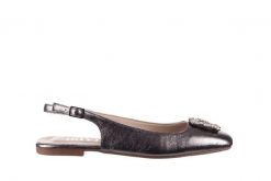 Sandały Bayla-161 093 388 4054 Platin, Srebrny, Skóra naturalna - 36. Szare sandały damskie Bayla, bez wzorów, ze skóry, bez obcasa. W wyprzedaży za 89.10 zł.