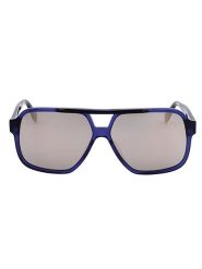 Adidas Męskie okulary przeciwsłoneczne w kolorze granatowo-szarym rozmiar: 59. Niebieskie okulary przeciwsłoneczne męskie Adidas, z tworzywa sztucznego. Za 152.99 zł.
