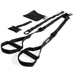 Suspension Trainer Pro z torbą do przechowywania. Czarne torebki klasyczne damskie VIRTUFIT, bez wzorów, bez dodatków. W wyprzedaży za 170.00 zł.