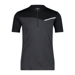 Koszulka CMP. Szare t-shirty sportowe męskie CMP, xl, z poliesteru, bez ramiączek, do biegania. Za 244.00 zł.