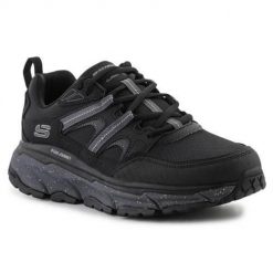 Buty do chodzenia męskie Skechers D-lux Journey. Czarne buty sportowe na co dzień męskie Skechers, z materiału, bez zapięcia, trekkingowe. Za 469.99 zł.