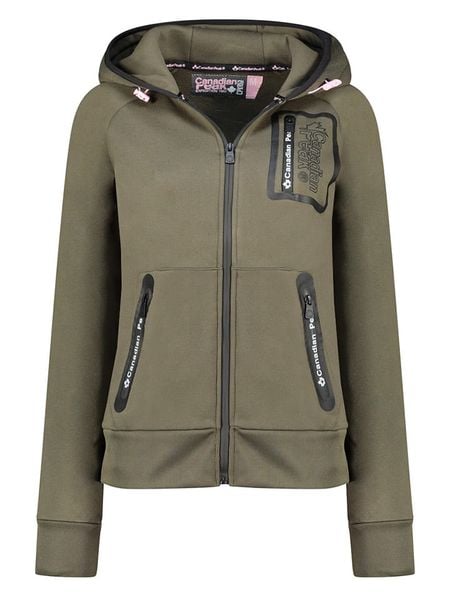 Canadian Peak Bluza "Fonaldeak" w kolorze khaki rozmiar: L. Brązowe bluzy z kapturem damskie Canadian Peak, l. Za 154.95 zł.