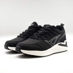 Buty sportowe GLOBO czarne białe. Białe buty sportowe na co dzień damskie Legea, z gumy, bez zapięcia, na fitness i siłownię. Za 132.00 zł.