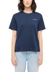 Damski T-Shirt Mustang Style Floris Navy Blazer 1016145 5324. Niebieskie t-shirty damskie Mustang, l, bez wzorów, bez kołnierzyka. Za 79.99 zł.