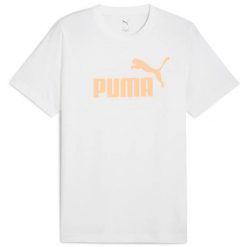 Męskie T-shirt Puma Ess No. 1 Logo Tee S. Białe t-shirty męskie Puma, m, bez wzorów, z bawełny, bez kołnierzyka. Za 190.00 zł.