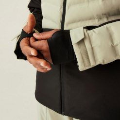 Kurtka narciarska męska z membraną Ollie III Dare 2b. Brązowe kurtki męskie Dare 2b, l, bez wzorów, z tkaniny, bez kaptura, narciarskie. Za 699.99 zł.