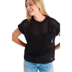 Damski tank top Le Temps des cerises Gafo. Czarne topy damskie Le Temps des Cerises, bez wzorów, bez kołnierzyka. Za 191.50 zł.