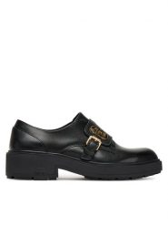 Liu Jo Półbuty London 01 SF5025 P0102 Czarny. Czarne półbuty damskie Liu Jo, bez wzorów, ze skóry, bez obcasa, na płaskiej podeszwie. Za 529.99 zł.