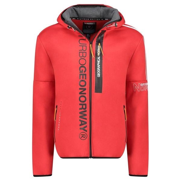 Bluza Geographical Norway FREESTYLE DB RED MEN 054 czerwony męska. Czerwone bluzy bez kaptura męskie Geographical Norway, m, z bawełny. Za 159.00 zł.
