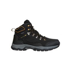 Buty trekkingowe męskie Whistler Muschic WP. Brązowe buty trekkingowe męskie WHISTLER, bez zapięcia, trekkingowe. Za 349.99 zł.