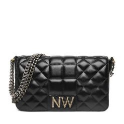 Torebka Nine West. Czarne torebki klasyczne damskie Nine West, bez wzorów, bez dodatków. Za 329.99 zł.