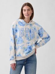 GAP Bluza w kolorze kremowo-błękitnym rozmiar: XXL. Brązowe bluzy z kapturem damskie GAP, xxl. Za 96.37 zł.