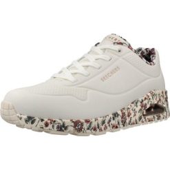 Buty SKECHERS UNO SAFARI TIME Beżowy. Białe obuwie trekkingowe damskie Skechers. Za 355.99 zł.