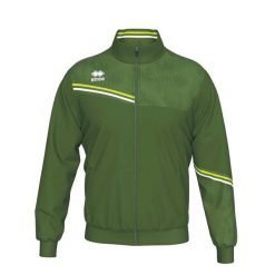 Bluza Errea Elton Giubbino Ad Dorośli. Zielone bluzy bez kaptura męskie ERREA, bez wzorów, z materiału, klasyczne, bez kołnierzyka, bez ramiączek. Za 238.50 zł.