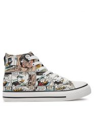 Donald Duck Trampki CS-SS24-343DDON Kolorowy. Trampki i tenisówki chłopięce Donald Duck, bez wzorów, z materiału, bez zapięcia. Za 79.99 zł.