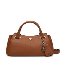 Torebka Guess. Brązowe torebki klasyczne damskie Guess, z aplikacjami, bez dodatków. Za 679.99 zł.