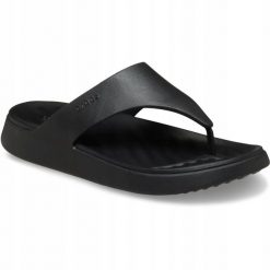 Japonki Dla Dorosłych Crocs Getaway Triangle Flip. Czarne klapki i japonki męskie Crocs, z materiału. Za 199.99 zł.