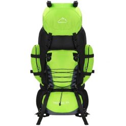 Plecak trekkingowy 90 L górski turystyczny survival. Zielone plecaki damskie SPRINGOS, bez wzorów, sportowe. Za 71.99 zł.