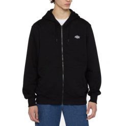 Bluza polarowa DICKIES SUMMERDALE Czarny. Czarne bluzy bez kaptura męskie Dickies, z polaru. Za 288.99 zł.