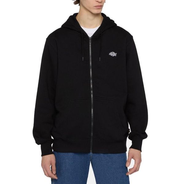 Bluza polarowa DICKIES SUMMERDALE Czarny. Czarne bluzy bez kaptura męskie Dickies, z polaru. Za 297.99 zł.