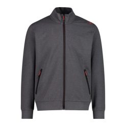 Bluza z pełnym zamkiem błyskawicznym CMP. Czarne bluzy bez kaptura męskie CMP. Za 248.50 zł.