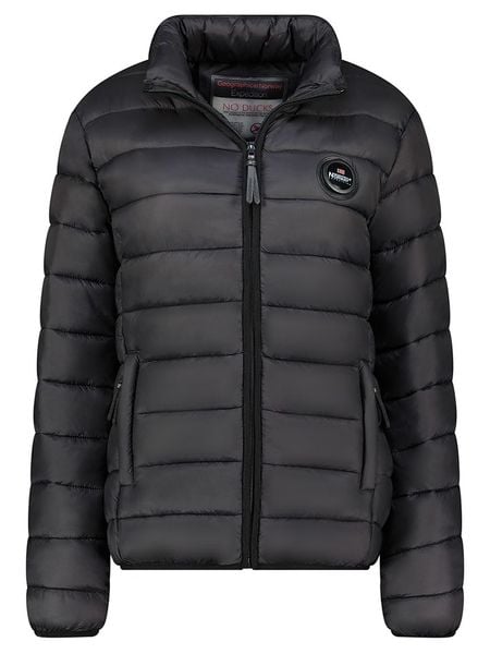 Geographical Norway Kurtka pikowana "Atikahadge" w kolorze czarnym rozmiar: L. Czarne kurtki damskie Geographical Norway, l, bez wzorów, bez kaptura. Za 175.26 zł.