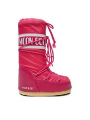 Moon Boot Śniegowce 80D1400440 D Różowy. Czerwone śniegowce damskie Moon Boot, ze skóry. Za 469.99 zł.