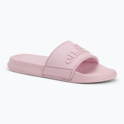 Klapki damskie Ellesse Eric. Czerwone klapki damskie Ellesse, bez wzorów, z materiału, bez obcasa. Za 39.99 zł.