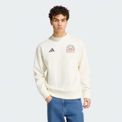 BLUZA MERCEDES – AMG PETRONAS FORMULA 1 TEAM SILVER ARROWS 1955. Białe bluzy bez kaptura męskie Adidas, s, z bawełny. Za 399.00 zł.