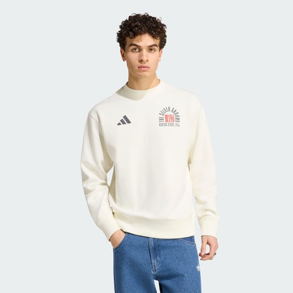 BLUZA MERCEDES – AMG PETRONAS FORMULA 1 TEAM SILVER ARROWS 1955. Białe bluzy bez kaptura męskie Adidas, s, z bawełny. Za 399.00 zł.